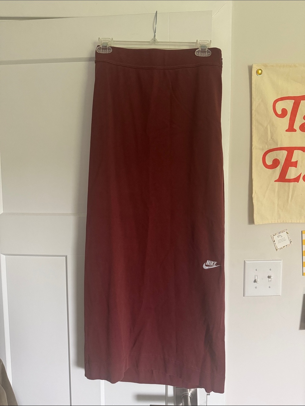 Nike Women's Deep Maroon Maxi Skirt